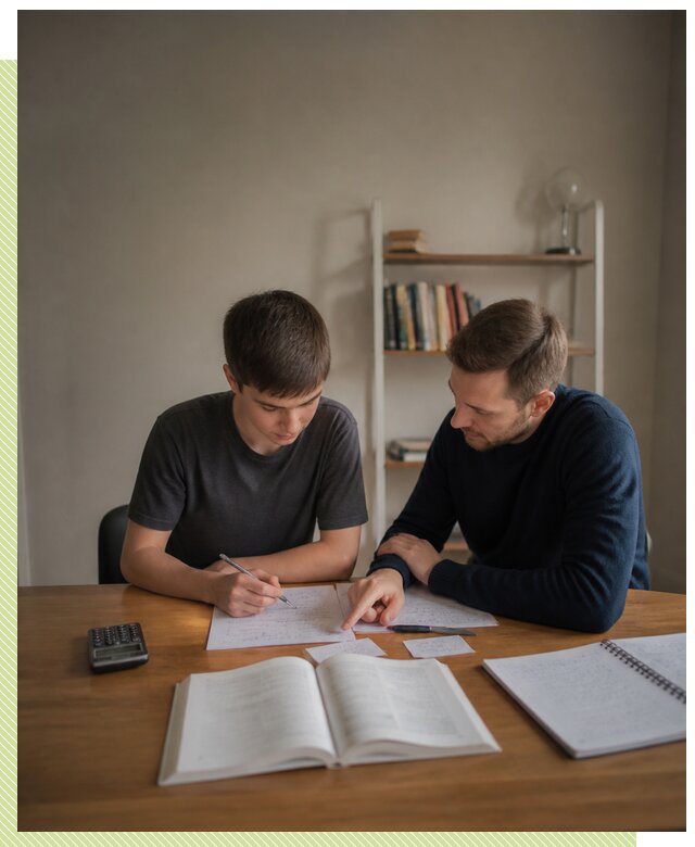 Репетитор по математике в Колпине для школьников и студентов